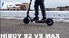 Hiboy S2 MAX Electric Scooter Adult 500W Long Range 10 Tires Safe Kick Scooter